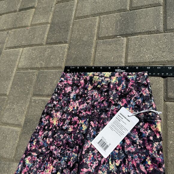 calia by carrie underwood Balance Crossover Capri floral Colorful NWT $65 XS - Picture 5 of 9
